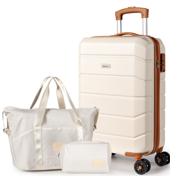 Carry On Hand Suitcase Hard Shell Trolley, Lightweight Travel Cabin Luggage