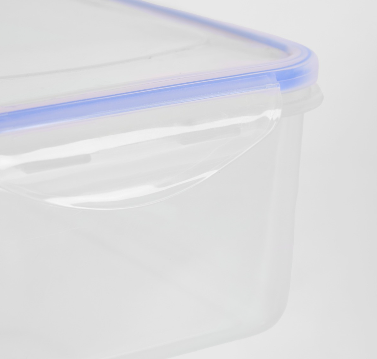 Rectangle Plastic Storage Set, 3 Piece