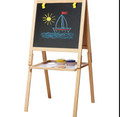 💎2 in 1 Blackboard & Whiteboard Wooden Easel💎