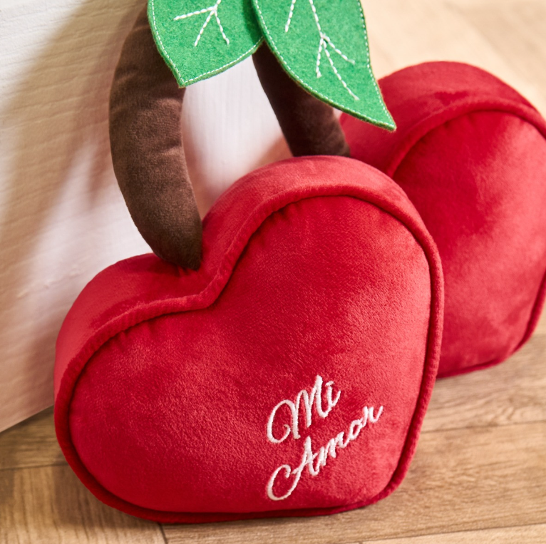 Heart Cherry Doorstop