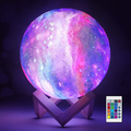 Moon Lamp Lava Lamp 16 Led Colours