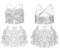 Girls' Sequin Dance & Party Co-Ord Set