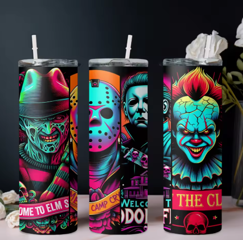 Horror Movie Inspired 20oz Tumbler