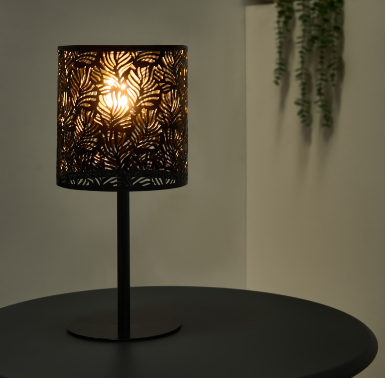 Solar Metal Table Lamp