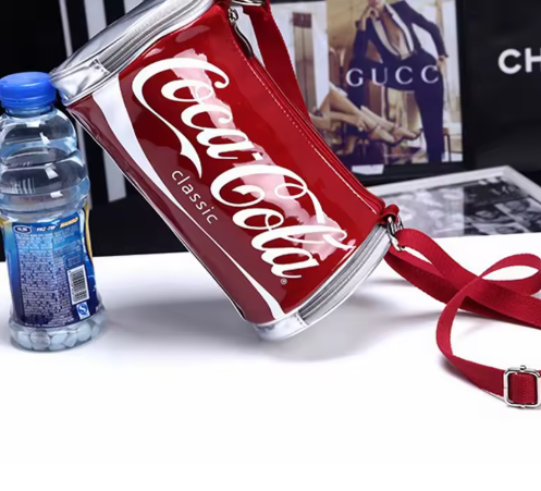 Coca-Cola Barrel Crossbody Bag