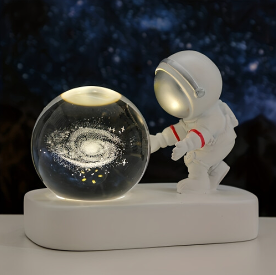 Astronaut Crystal Ball Night Light - USB Powered,