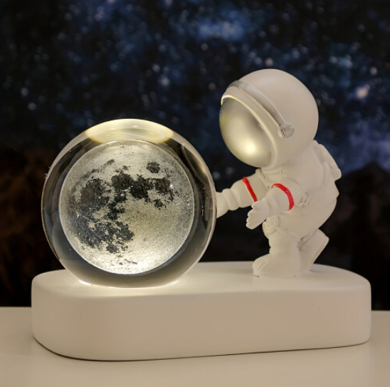 Astronaut Crystal Ball Night Light - USB Powered,