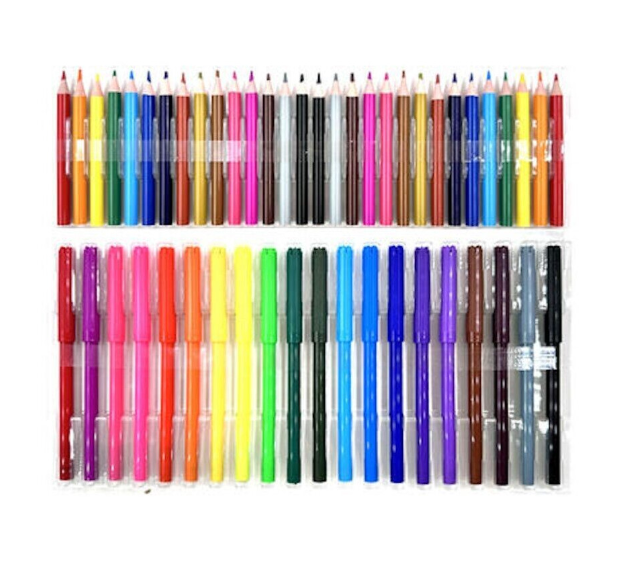 90 Piece Colouring Artist Set