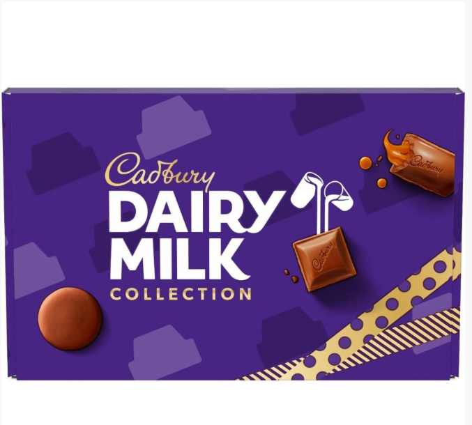 Cadbury Dairy Milk Big Night In Gift Box - 1.04 kg, 10 Assorted Bars & Bags