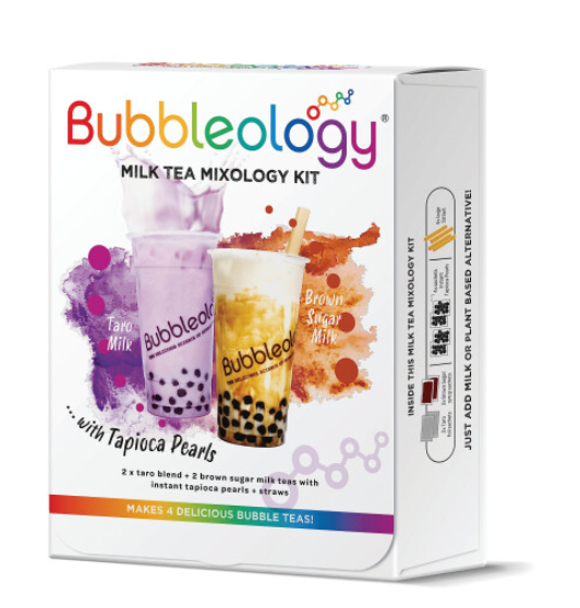 Bubbleology Milk Tea Mixology Kit with Tapioca Pearls