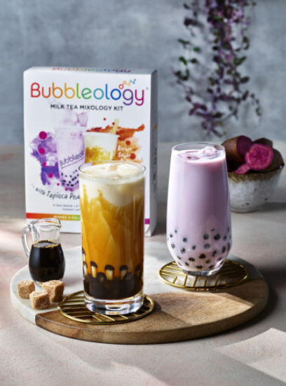 Bubbleology Milk Tea Mixology Kit with Tapioca Pearls
