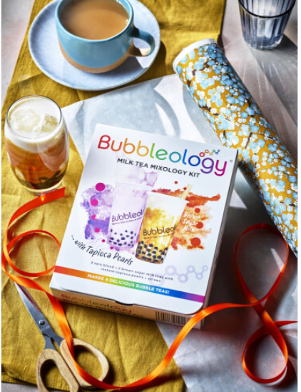 Bubbleology Milk Tea Mixology Kit with Tapioca Pearls