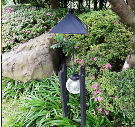 Remarkable Wind Chimes Solar Powered Colour Changing Led Light