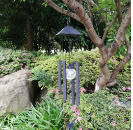 Remarkable Wind Chimes Solar Powered Colour Changing Led Light