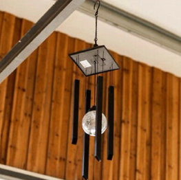 Remarkable Wind Chimes Solar Powered Colour Changing Led Light