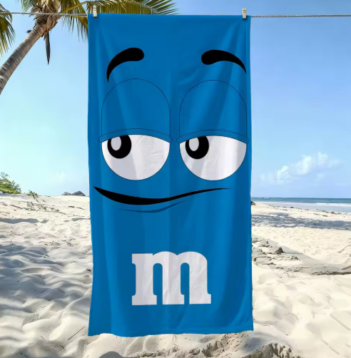 M & M's Summer Pool Beach Towel