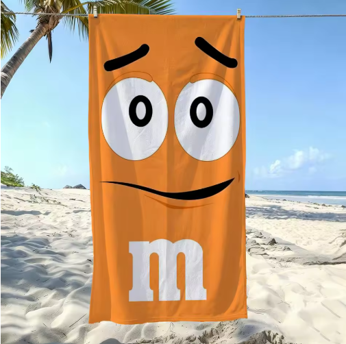M & M's Summer Pool Beach Towel