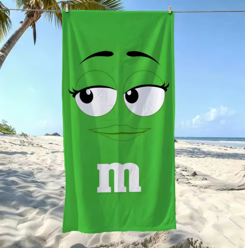M & M's Summer Pool Beach Towel