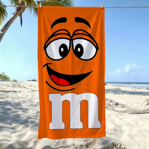 M & M's Summer Pool Beach Towel