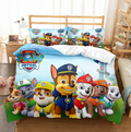 (Double-200x200cm) Paw Patrol Team 3D Bedding
