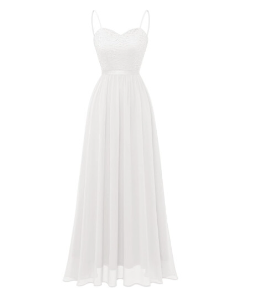 Lace Chiffon Wedding Dress