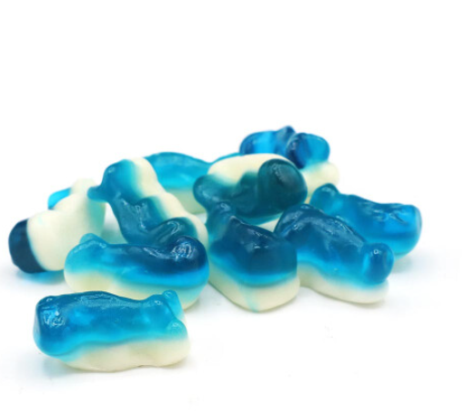 Candy Realms Mini Dolphins 1.02KG Tub- Gummy Sweets