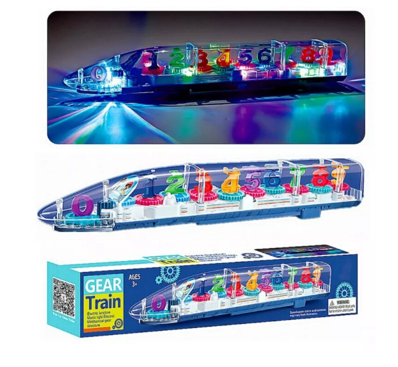Autism Calming Sensory LED Light Train Toy