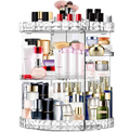 MISERWE Makeup Organiser 360 Degree Rotating 7 Adjustable Layers