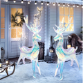 2 pcs Extra Tall 94cm Self-Standing Inflatable Reindeer