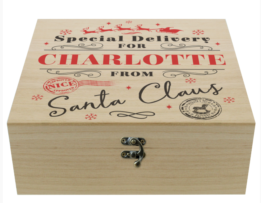 Personalised Special Delivery Christmas Eve Box