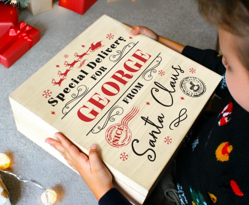 Personalised Special Delivery Christmas Eve Box