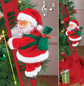 65cm Electric Climbing Ladder Santa Claus with Music & LED Light