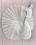 3D Swan Doll Wall Hanging Animal Head