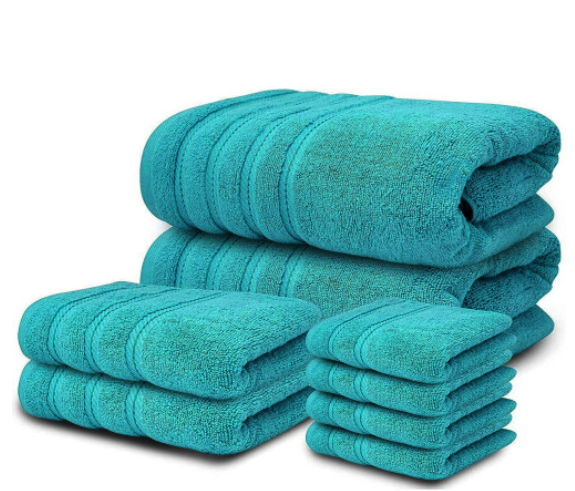 8 Piece Towel Bale Set 100% Egyptian Cotton