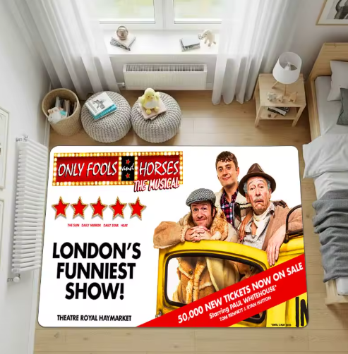 Only Fools and Horses Inspired Area Rug