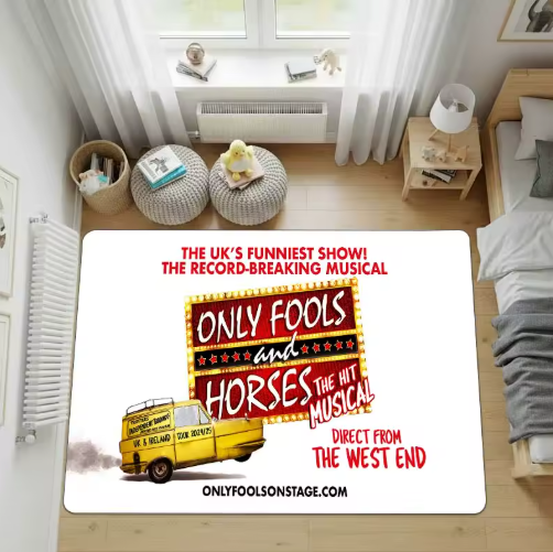 Only Fools and Horses Inspired Area Rug