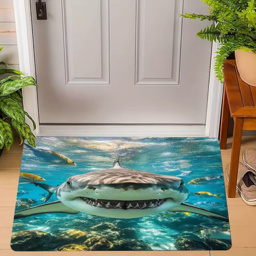 Shark Door Mats – Make a Jaw-Dropping Entrance!