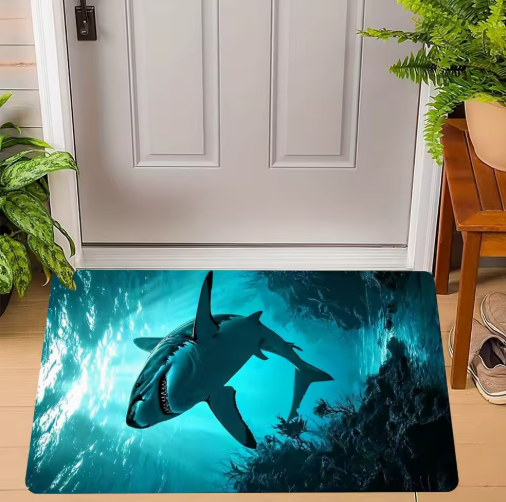 Shark Door Mats – Make a Jaw-Dropping Entrance!