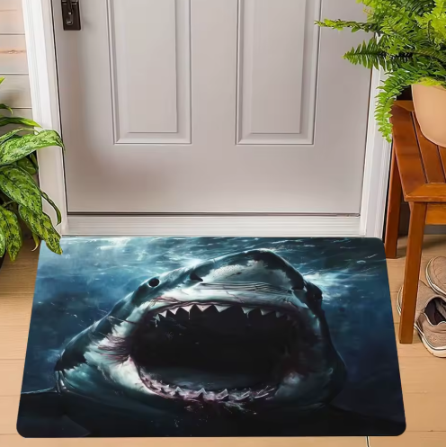 Shark Door Mats – Make a Jaw-Dropping Entrance!