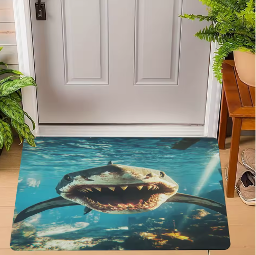 Shark Door Mats – Make a Jaw-Dropping Entrance!