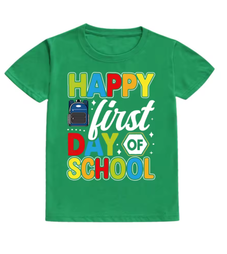 Happy First Day of School T-Shirt