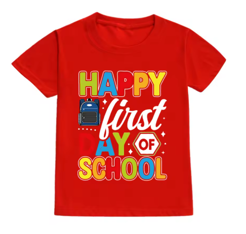 Happy First Day of School T-Shirt