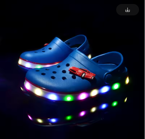 Light-Up Kids Crocs