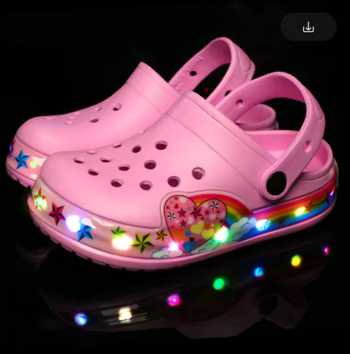 Light-Up Kids Crocs