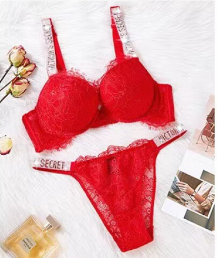 Sexy Lingerie Comfort Women Set Push Up Bra Victoria's Secret Lingerie Set