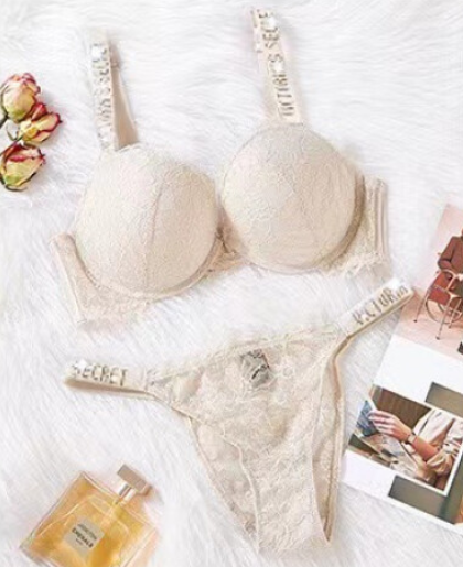 Sexy Lingerie Comfort Women Set Push Up Bra Victoria's Secret Lingerie Set