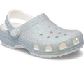 Crocs Classic Glitter Clog Thermoplastic White Loafers