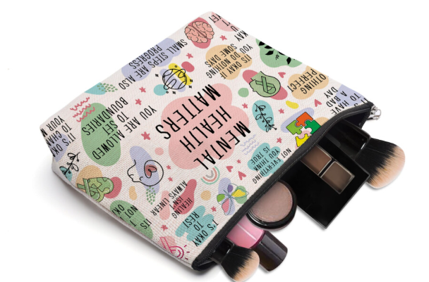 Mental Health Gifts Makeup Bag Mental Health Awareness Gift