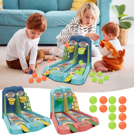 Blue Mini Basketball Tabletop Game