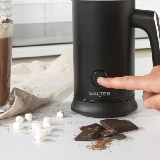 Salter Chocolatier Hot Chocolate Maker - 4-In-1 Electric Milk Frother